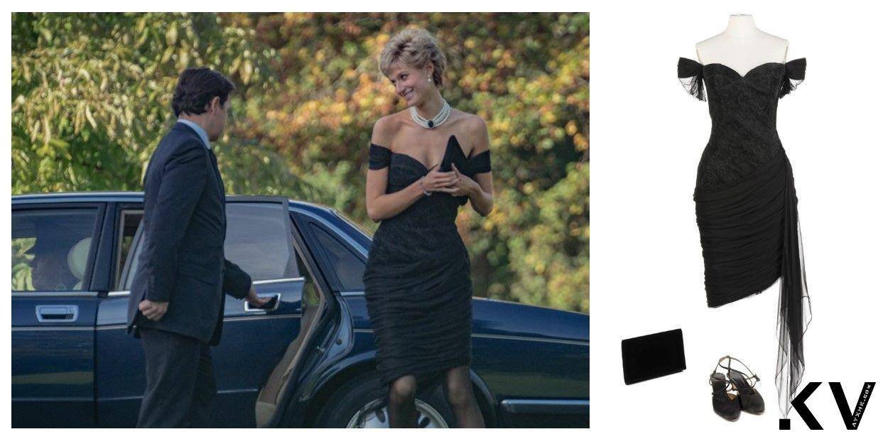 《王冠》黛妃“复仇之裙”31万起买得到！　戏服、首相府大门上拍 奢侈品牌 图1张